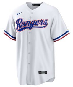 Alternative view of Ezequiel Duran Texas Rangers Nike  Youth Home Replica Jersey - White