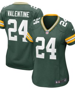 Carrington Valentine Green Bay Packers Nike Women's  Game Jersey -  Green
