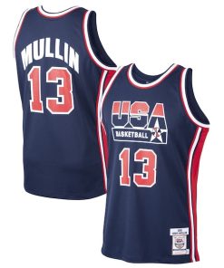 Chris Mullin USA Basketball 1992 Dream Team Authentic Jersey - Navy