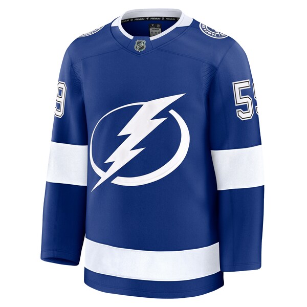 Jake Guentzel Tampa Bay Lightning Home Premium Jersey - Blue - Image 2