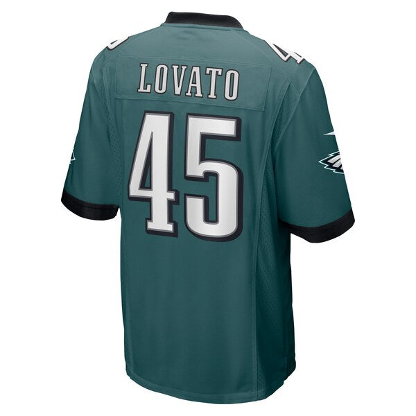 Rick Lovato Philadelphia Eagles Nike Game Jersey - Midnight Green - Image 3