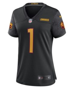 Alternative view of Jahan Dotson Washington Commanders Nike Women's Player Jersey - Black