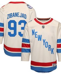 Mika Zibanejad New York Rangers Outerstuff Preschool 2026 NHL Winter Classic Premier Jersey - White