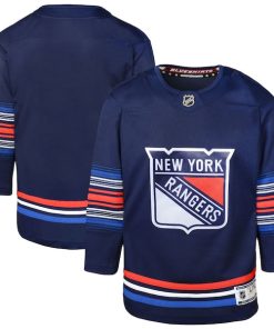 New York Rangers Youth Alternate Premier Jersey - Navy