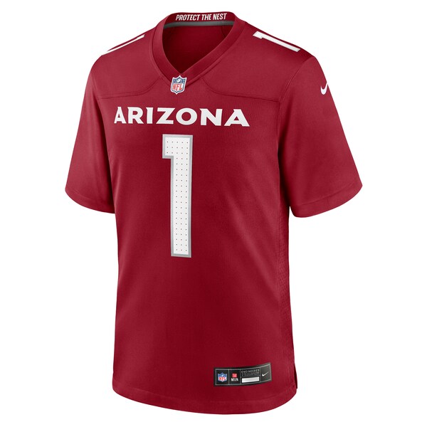 Number 1 Dad Arizona Cardinals Nike Game Jersey - Cardinal - Image 2