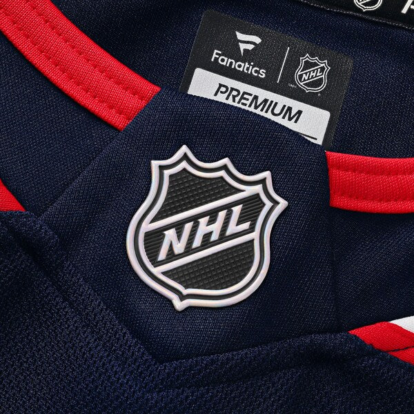 Columbus Blue Jackets Home Premium Jersey - Navy/White - Image 7
