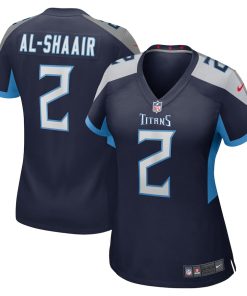 Azeez Al-Shaair Tennessee Titans Nike Women's Team Game Jersey - Navy