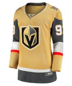 Alternative view of Mitch Marner Vegas Golden Knights  Women's Home Breakaway Jersey - Gold