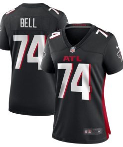 Travis Bell Atlanta Falcons Nike Women's Team Game Jersey -  Black