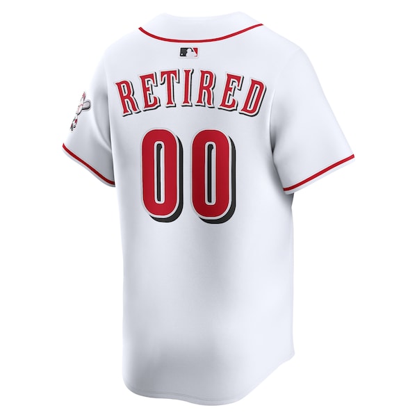 Cincinnati Reds Nike Home Limited Pick-A-Player Retired Roster Jersey - White - Image 3