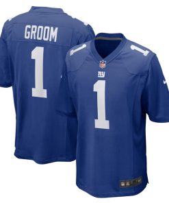 Number 1 Groom New York Giants Nike Game Jersey - Royal