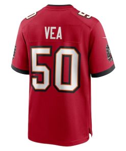 Alternative view of Vita Vea Tampa Bay Buccaneers Nike  Game Jersey -  Red