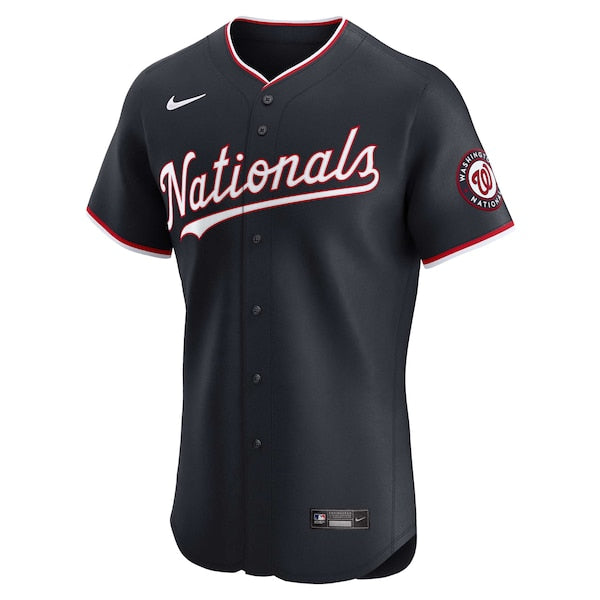 Stephen Strasburg Washington Nationals Nike Alternate Elite Player Jersey - Navy - Image 2