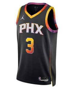 Alternative view of Chris Paul Phoenix Suns Jordan Brand Unisex Swingman Jersey - Statement Edition - Black