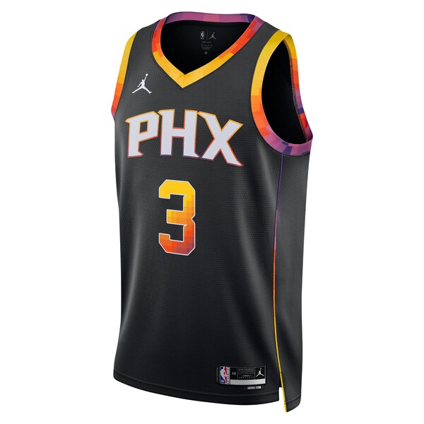 Chris Paul Phoenix Suns Jordan Brand Unisex Swingman Jersey - Statement Edition - Black - Image 2