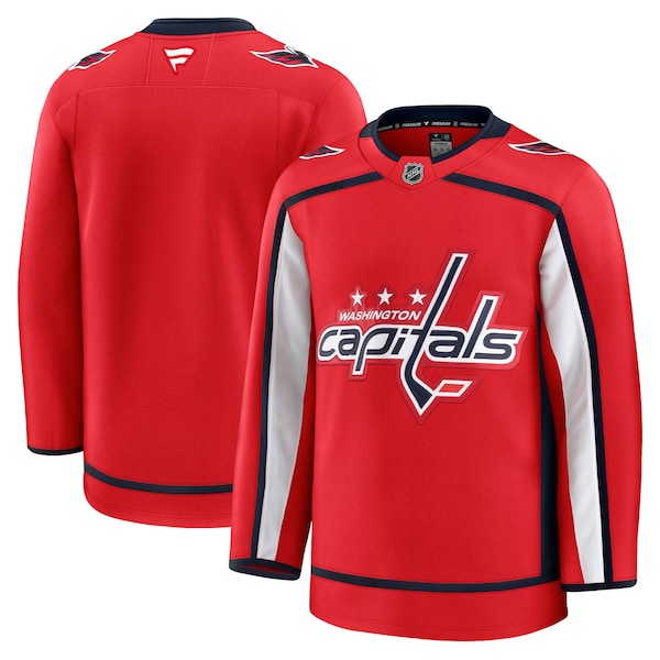Washington Capitals Home Premium Jersey - Red/Black/White - Image 10