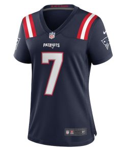 Alternative view of JuJu Smith-Schuster New England Patriots Nike Women's Game Player Jersey - Navy