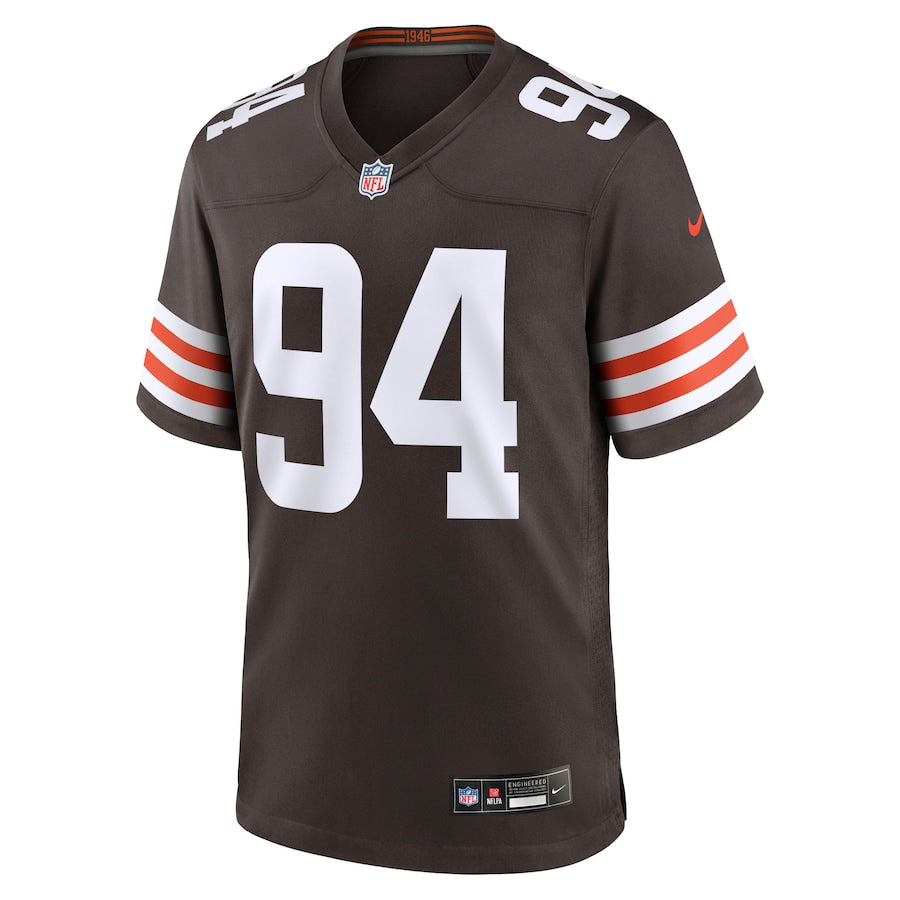Mason Graham Cleveland Browns Nike 2025 NFL Draft First Round Pick Game Jersey - Brown - Image 2