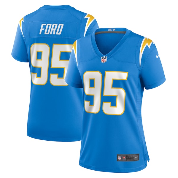 Poona Ford Los Angeles Chargers Nike Women's Team Game Jersey - Powder Blue
