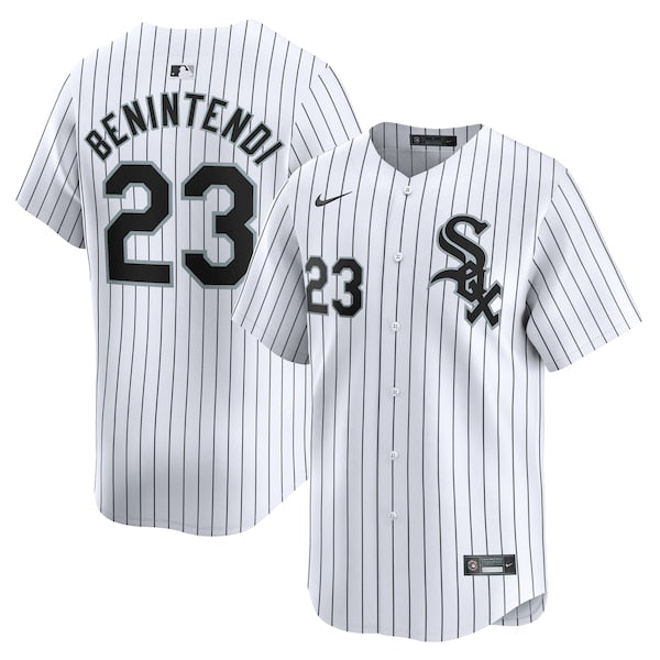 Andrew Benintendi Chicago White Sox Nike Road Limited Player Jersey?ยจC White