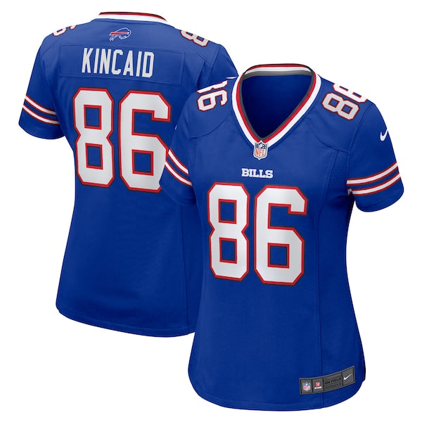Dalton Kincaid Buffalo Bills Nike Women's Home Game Jersey - Royal/Red