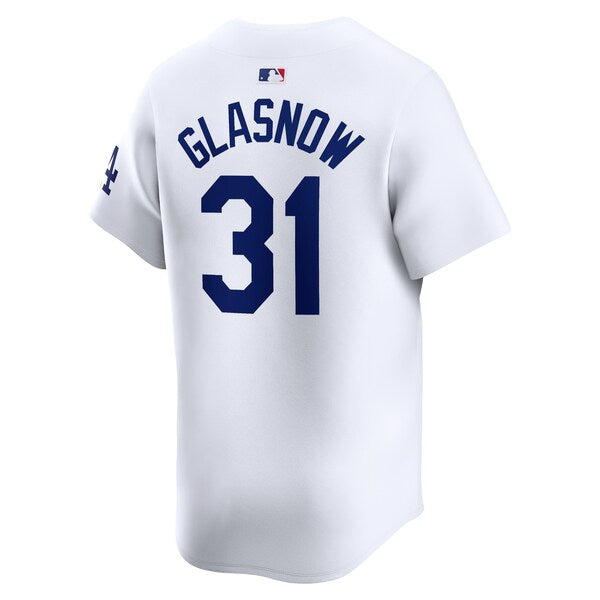 Tyler Glasnow Los Angeles Dodgers Nike Home Limited Player Jersey - White - Image 3