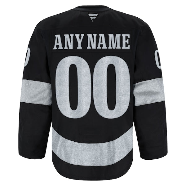 Los Angeles Kings Alternate Authentic Pro Custom Jersey - Black - Image 3