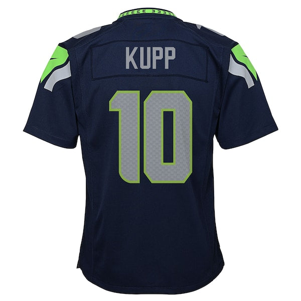 Cooper Kupp Seattle Seahawks Nike Youth Game Jersey - College Navy - Image 4