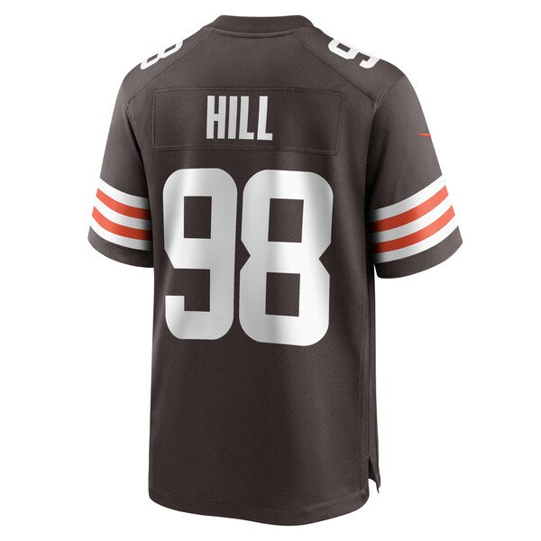 Trysten Hill Cleveland Browns Nike Game Jersey - Brown - Image 3