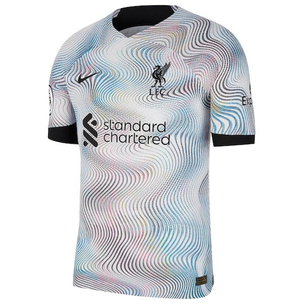 Luis Diaz Liverpool Nike 2022/23 Away Vapor Match Authentic Player Jersey - White - Image 2