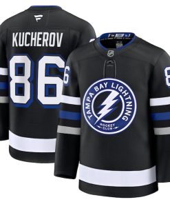 Nikita Kucherov Tampa Bay Lightning  Alternate Premium Jersey - Black/Blue