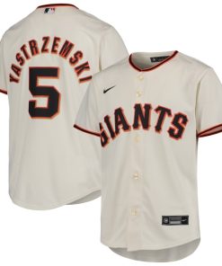 Mike Yastrzemski San Francisco Giants Nike Youth Alternate Replica Player Jersey - Cream