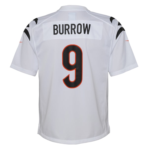 Joe Burrow Cincinnati Bengals Nike Youth Game Jersey - White - Image 3