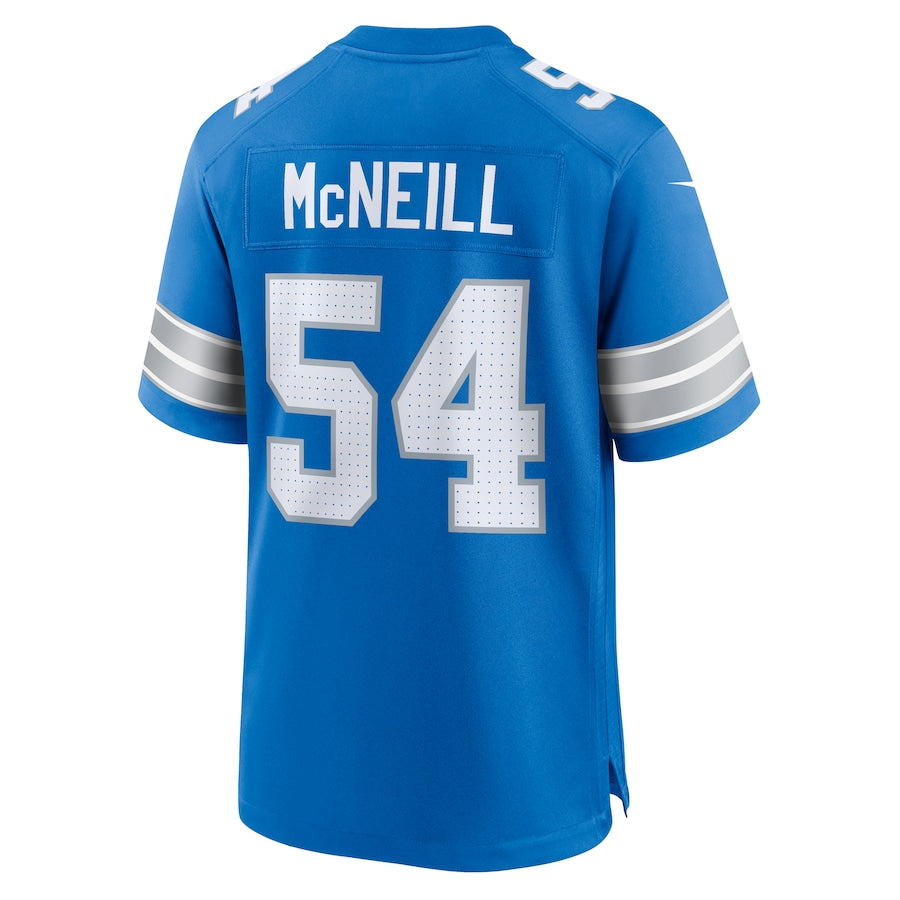 Alim McNeill Detroit Lions Nike Team Game Jersey - Blue - Image 3