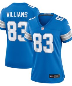Isaiah Williams Detroit Lions Nike Women's Game Jersey -  Blue
