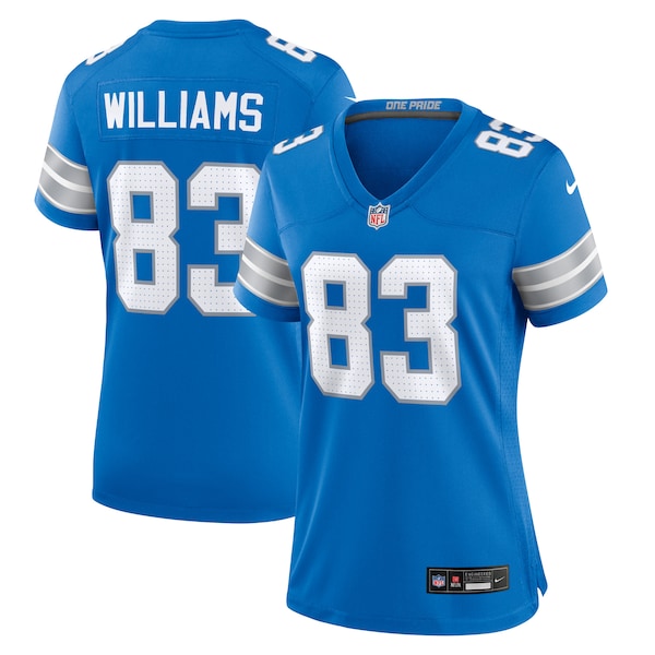 Isaiah Williams Detroit Lions Nike Women's Game Jersey - Blue