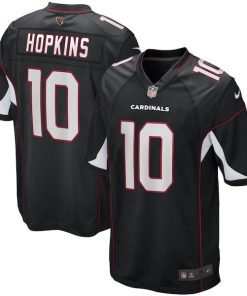 Alternative view of DeAndre Hopkins Arizona Cardinals Nike Game Jersey - Black/Cardinal