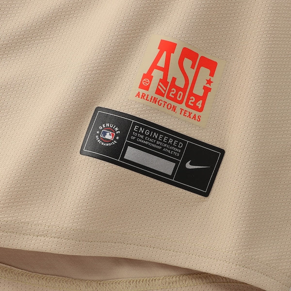 Adley Rutschman American League Nike 2024 MLB All-Star Game Limited Player Jersey - Cream - Image 7
