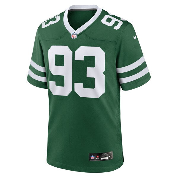 Takk McKinley New York Jets Nike Team Game Jersey - Legacy Green - Image 2