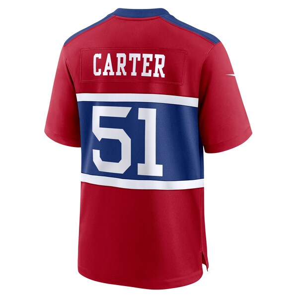 Abdul Carter New York Giants Nike First Round Pick Alternate Game Jersey - Red/White/Royal - Image 4