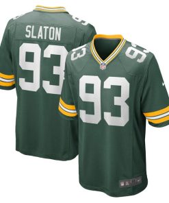 T.J. Slaton Green Bay Packers Nike Game Jersey - Green