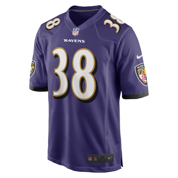 Ben Mason Baltimore Ravens Nike Game Jersey - Purple - Image 2
