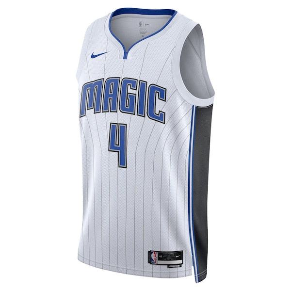 Jalen Suggs Orlando Magic Nike Unisex Swingman Jersey - Association Edition - White/Black - Image 3