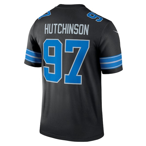 Aidan Hutchinson Detroit Lions Nike Legend Jersey - Black - Image 4
