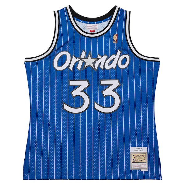 Grant Hill Orlando Magic 2004/05 Hardwood Classics Swingman Jersey - Blue - Image 2