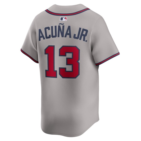 Ronald Acu?a Jr. Atlanta Braves Nike Road Limited Player Jersey - Gray - Image 3