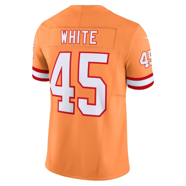Devin White Tampa Bay Buccaneers Nike Vapor F.U.S.E. Limited Jersey - Orange - Image 3