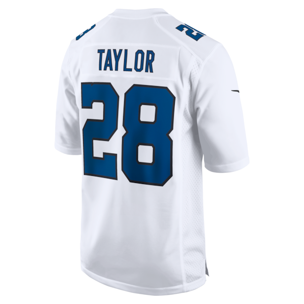 Jonathan Taylor Indianapolis Colts Nike Fashion Game Jersey - Tundra White - Image 3