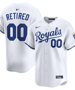 Kansas City Royals Nike Home Limited Pick-A-Player Retired Roster Jersey - White