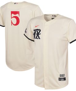 Corey Seager Texas Rangers Nike Toddler 2023 City Connect Replica Player Jersey - Cream